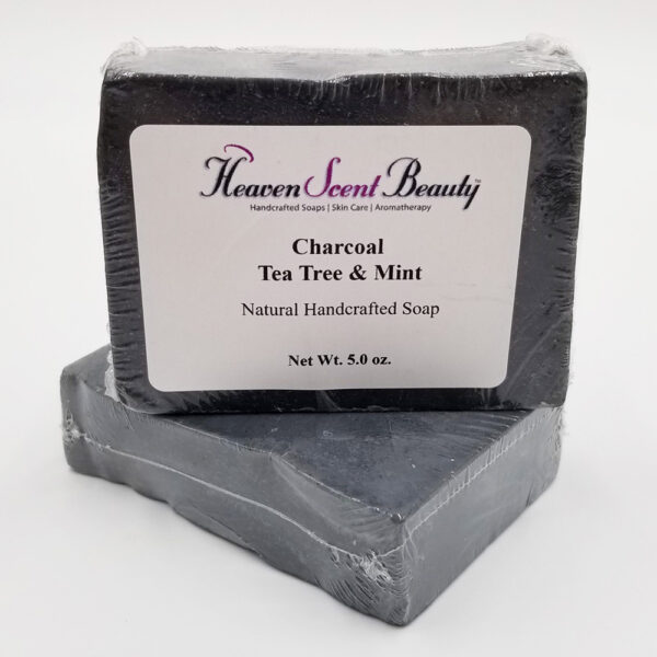 Heaven Scent Charcoal & Mint Handcrafted Soap