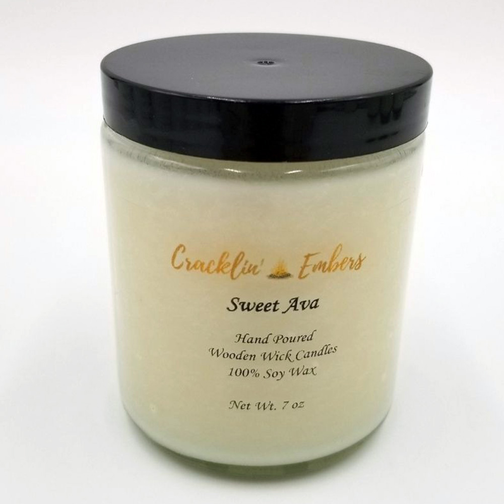 Cracklin' Embers Sweet Ava Soy Candle