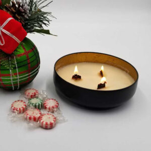 3 Wick Wooden Wick Candle