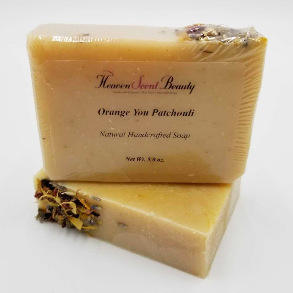 Heaven Scent Orange You Patchouli Handcrafted Soap