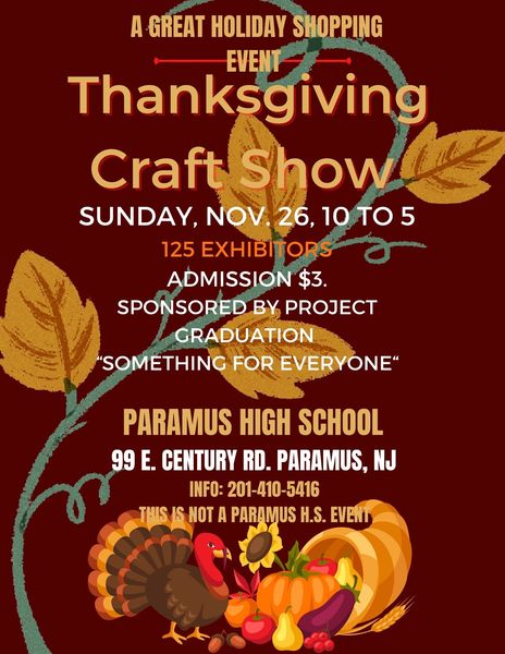 Thanksgiving Craft Show